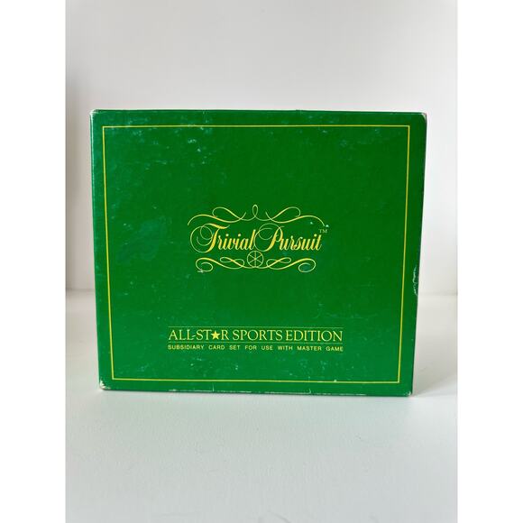 Vintage 1981 Trivial Pursuit All-Sports Edition Subsidary Card Set - Picture 2 of 6